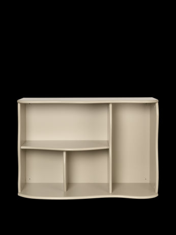 SLOPE BOOKCASE - CASHMERE