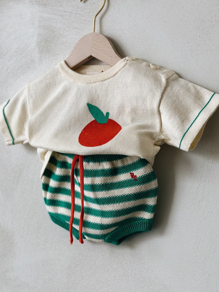 STRIPES KNITTED CULOTTE - last ones 6&12m