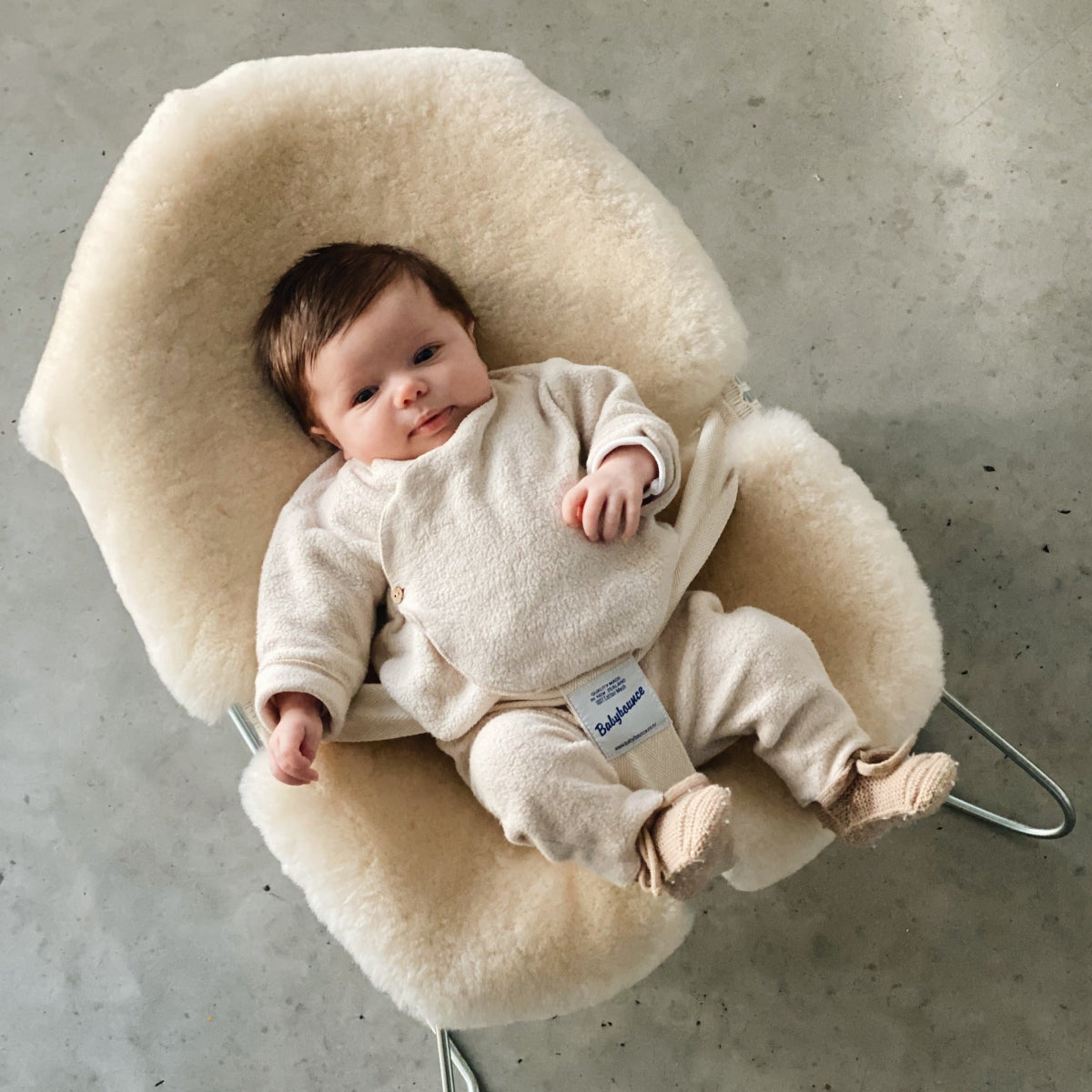 SHEEPSKIN SNUGGLER - chalk