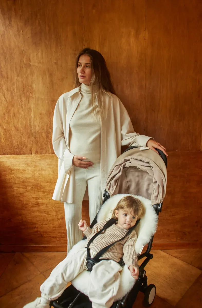 SHEEPSKIN SNUGGLER - chalk