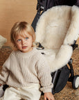 SHEEPSKIN SNUGGLER - chalk