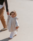 WINTERPONCHO - CREAM 9m-3Y