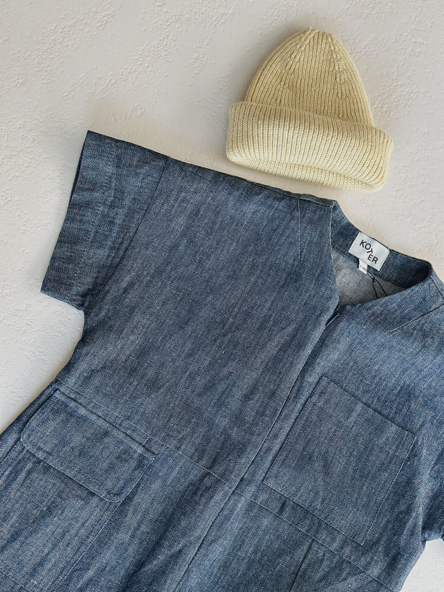 RAE OVERALL DENIM - 12m up to 4y