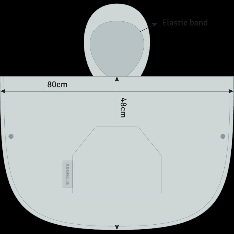 REGENPONCHO - CREAM 9m-3Y