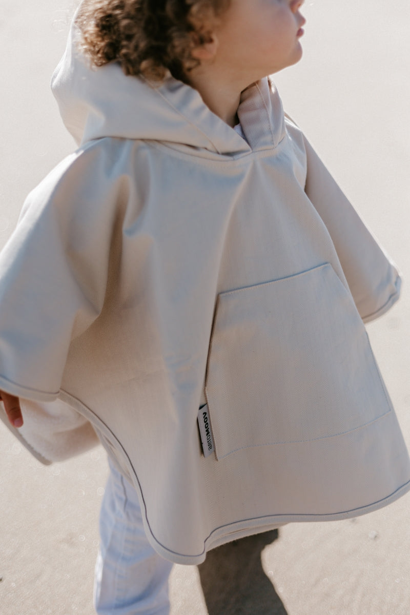 REGENPONCHO - CREAM 9m-3Y