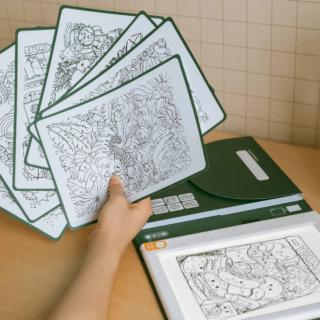 K-DRAW-PAD - VERLICHTE TEKENTAFEL MELI-MELO - TEENS