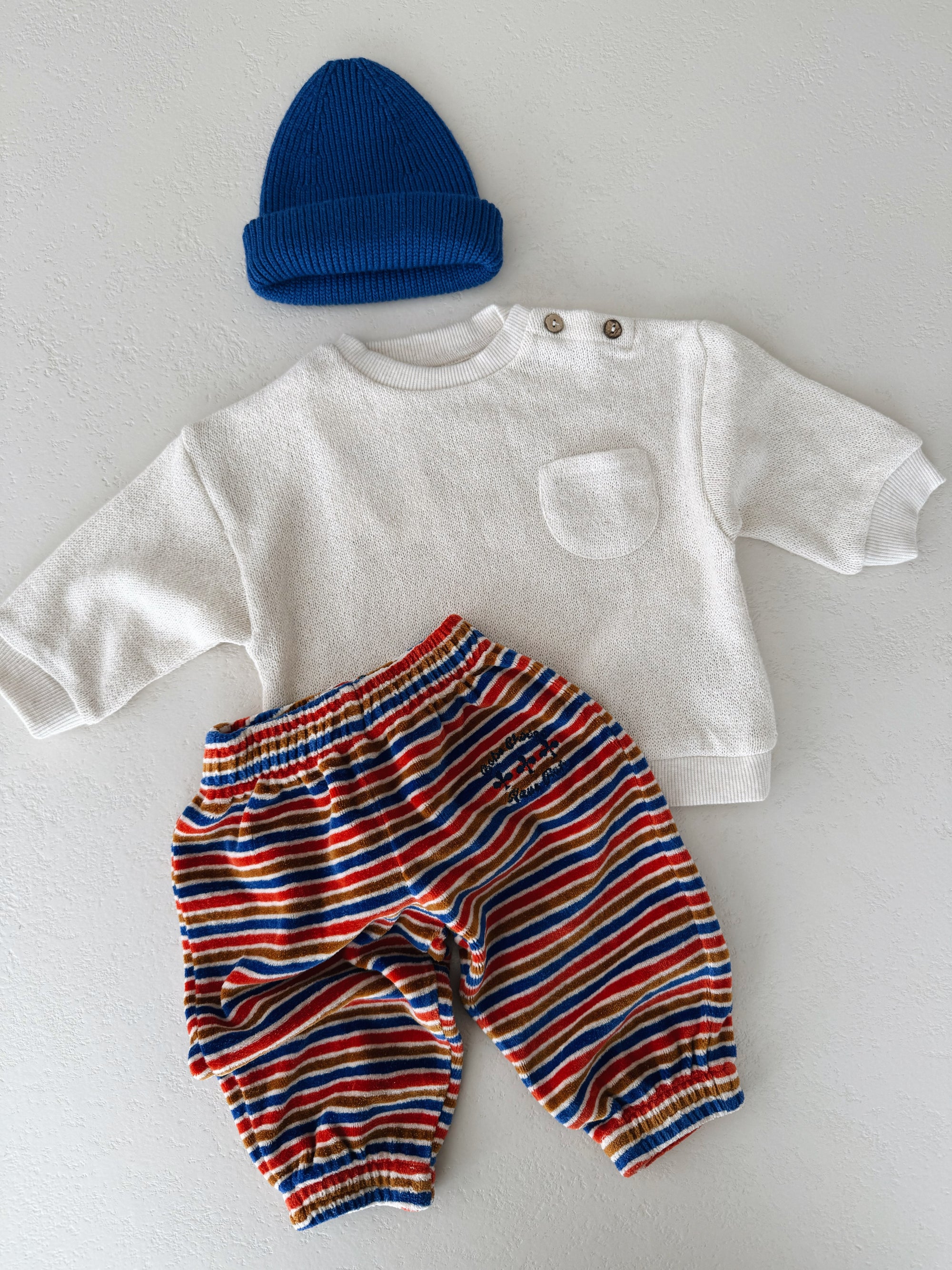 JERSEY SWEATER BABY BOYS - PENCIL