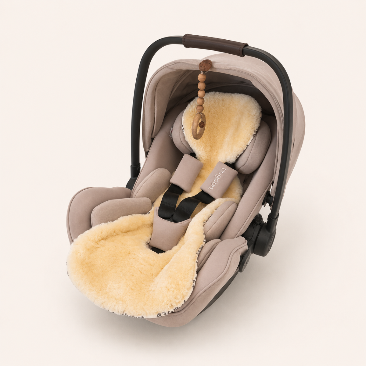 UNIFIT lamsvacht voor autostoel en babyzitje