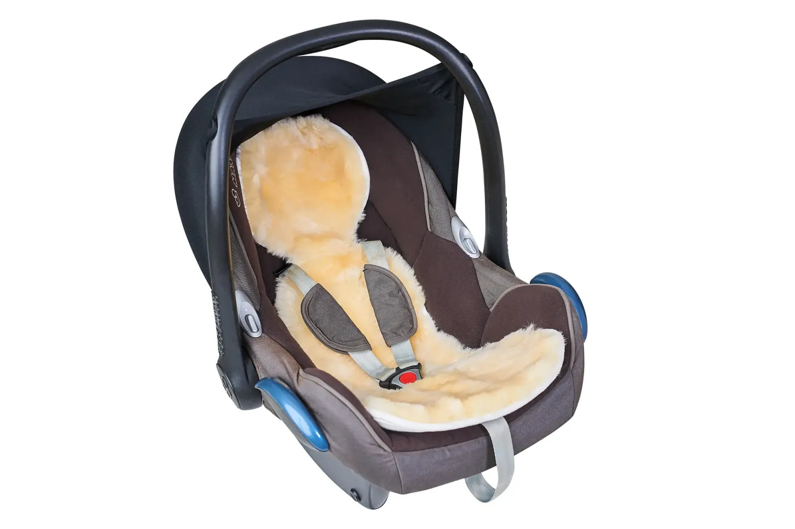 UNIFIT lamsvacht voor autostoel en babyzitje
