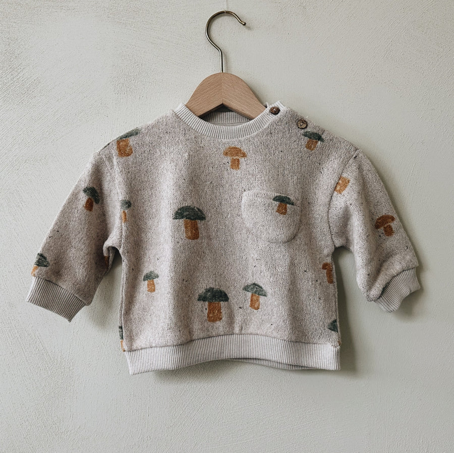 SWEATER MUSHROOM - last one 6m