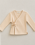 RIB VEST - LATTE