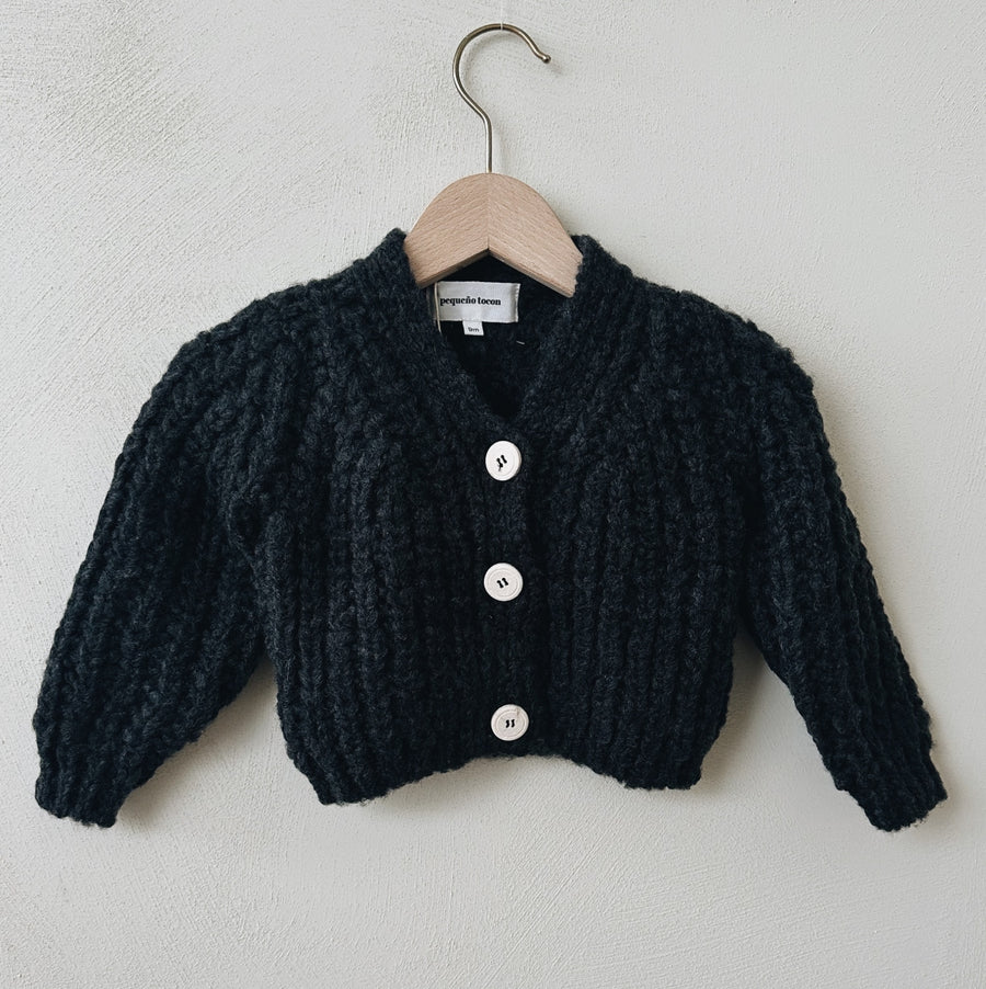 CARDIGAN CARBON - baby & kids