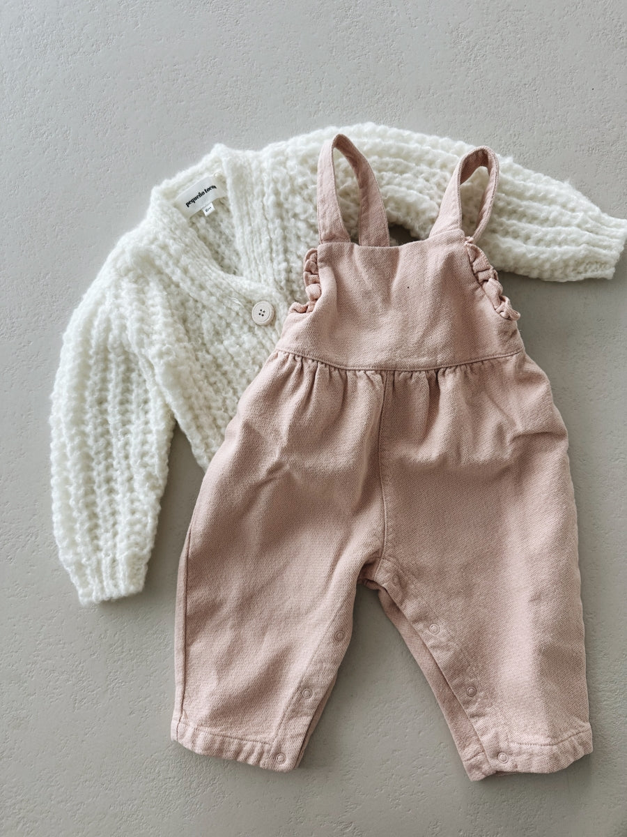 CARDIGAN ECRU - baby & kids