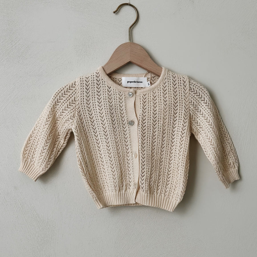 SOFT KNITTED CARDIGAN - baby