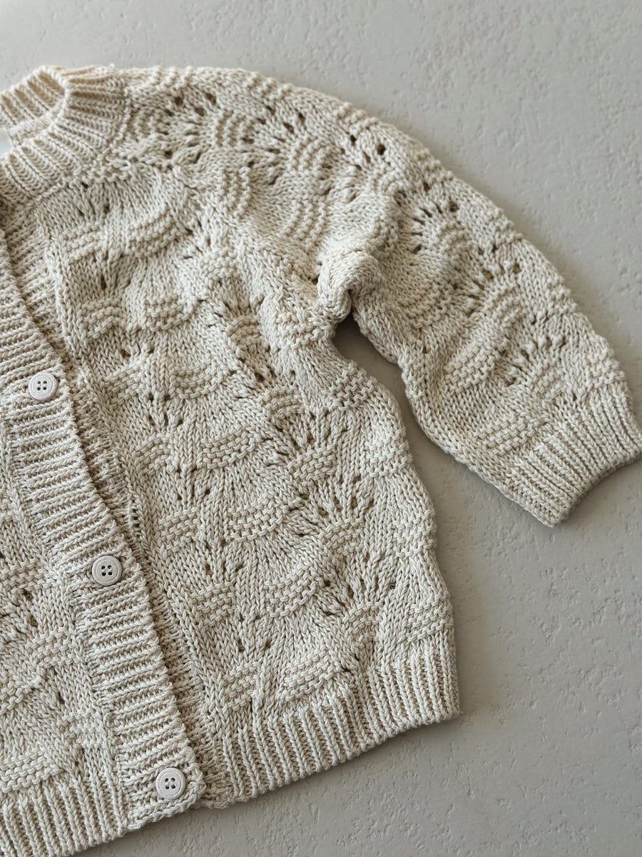 CROCHET KNITTED CARDIGAN - baby & kids