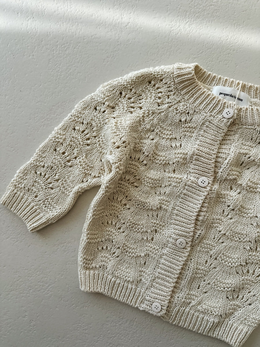 CROCHET KNITTED CARDIGAN - baby & kids