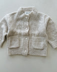 WOOL VEST - LIGHT BEIGE