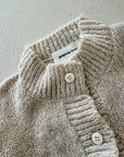 WOOL VEST - LIGHT BEIGE