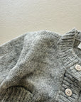 WOOL VEST - LIGHT GREY