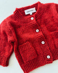 WOOL VEST - RED
