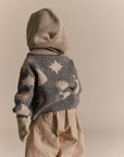 Cozmo Midnight Moon Stars Sweater
