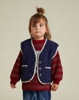 Amos Midnight Folk Gilet