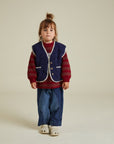 Amos Midnight Folk Gilet