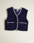 Amos Midnight Folk Gilet