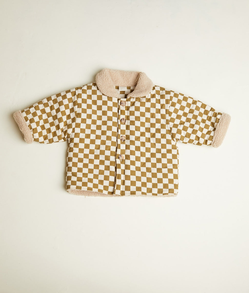 Emery Coco Checkerboard Coat