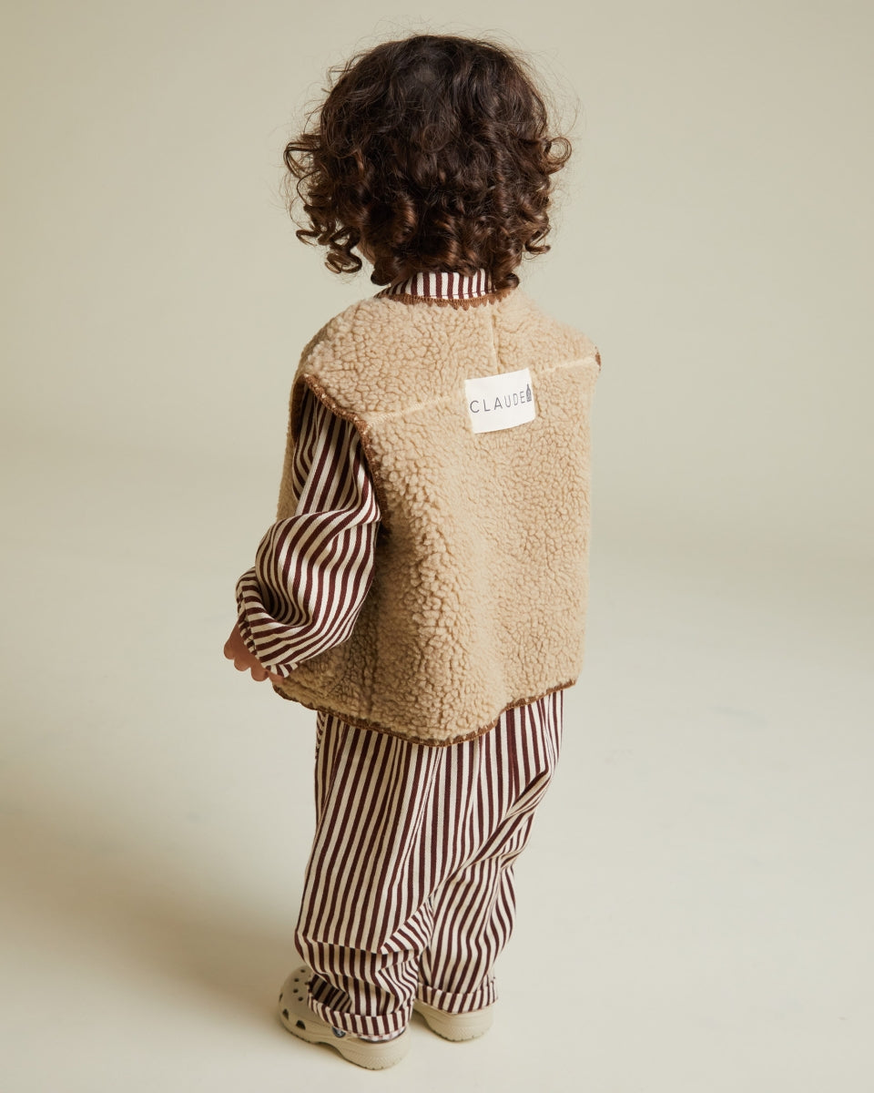 Amos Sand Folk Gilet