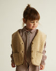 Amos Sand Folk Gilet