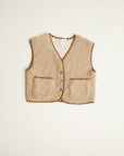 Amos Sand Folk Gilet