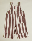 Blythe Choc Stripe Dungaree