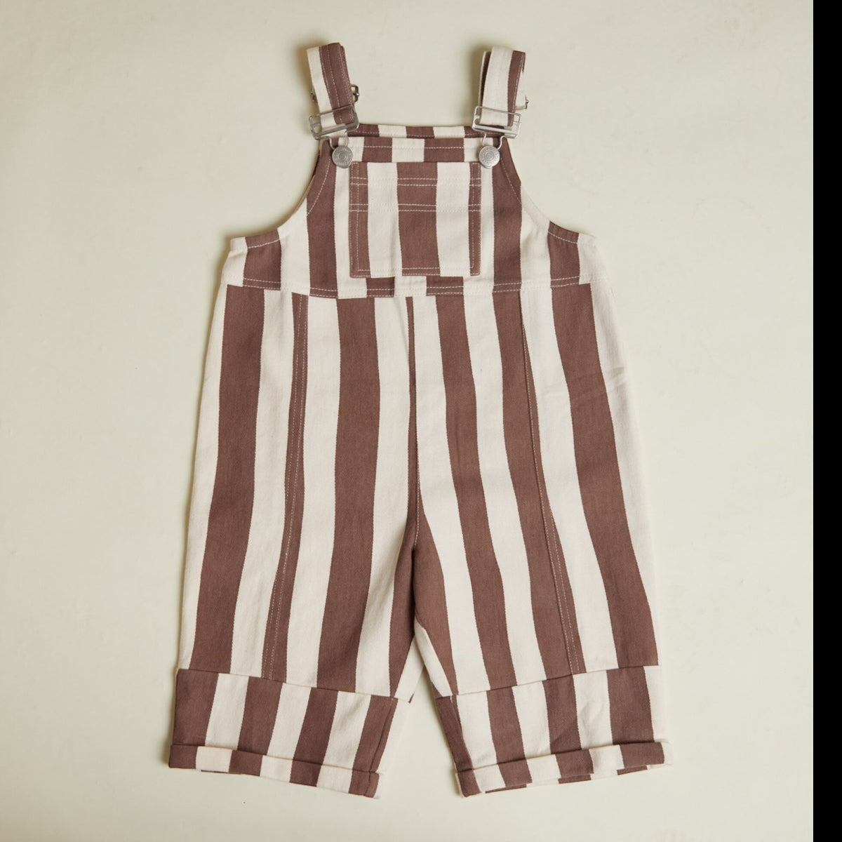 Blythe Choc Stripe Dungaree