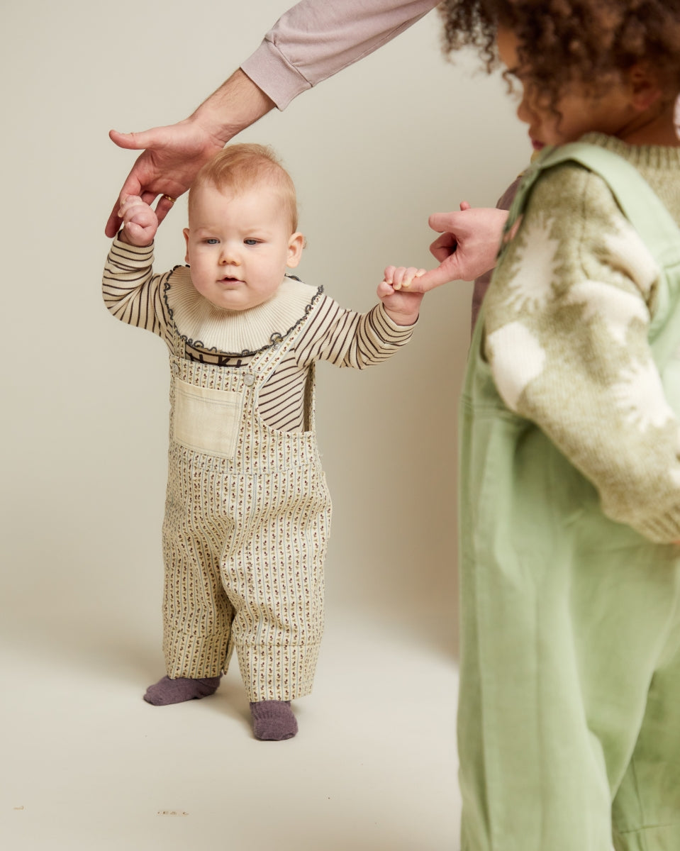 Blythe Radish Stripe Dungaree