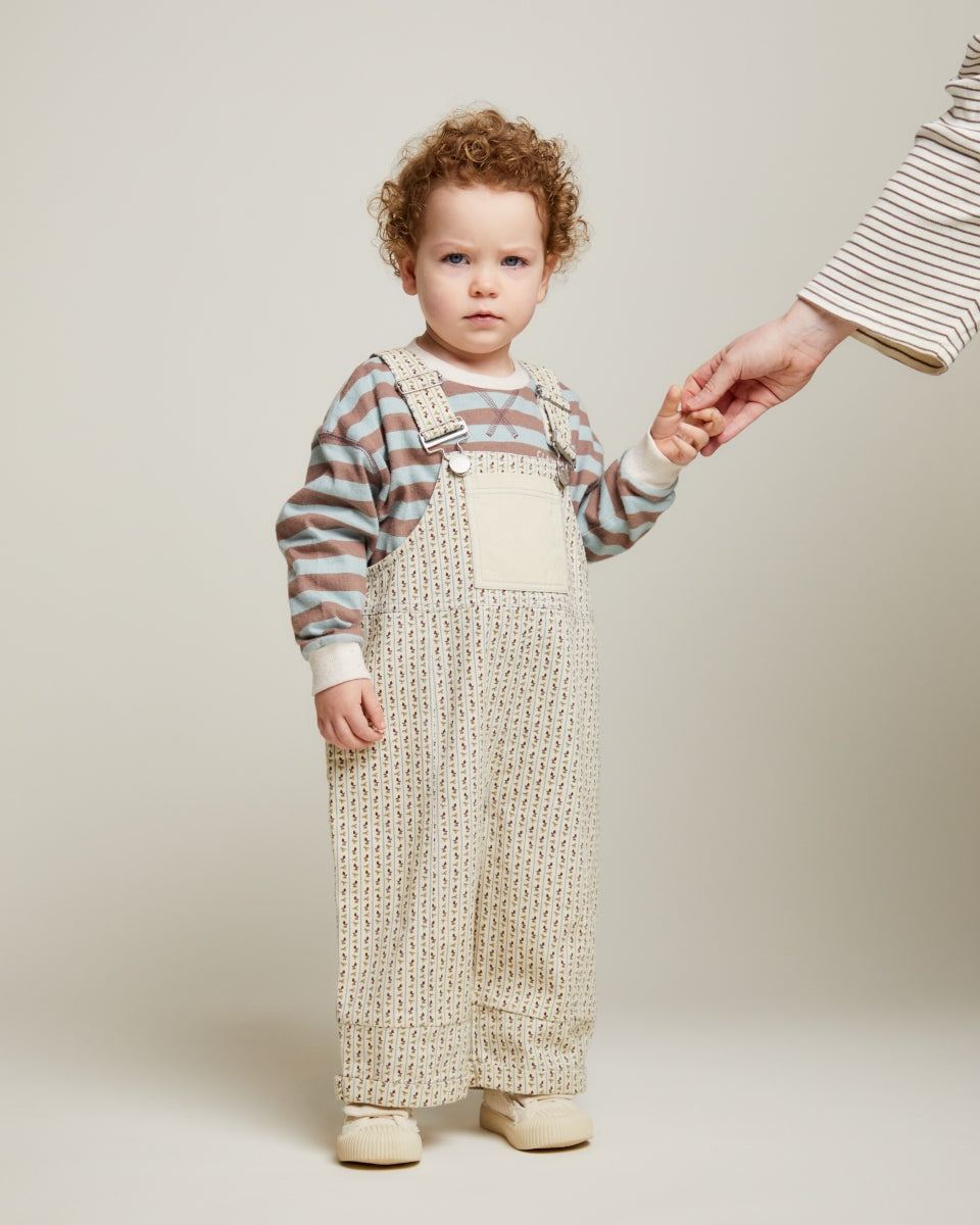 Blythe Radish Stripe Dungaree