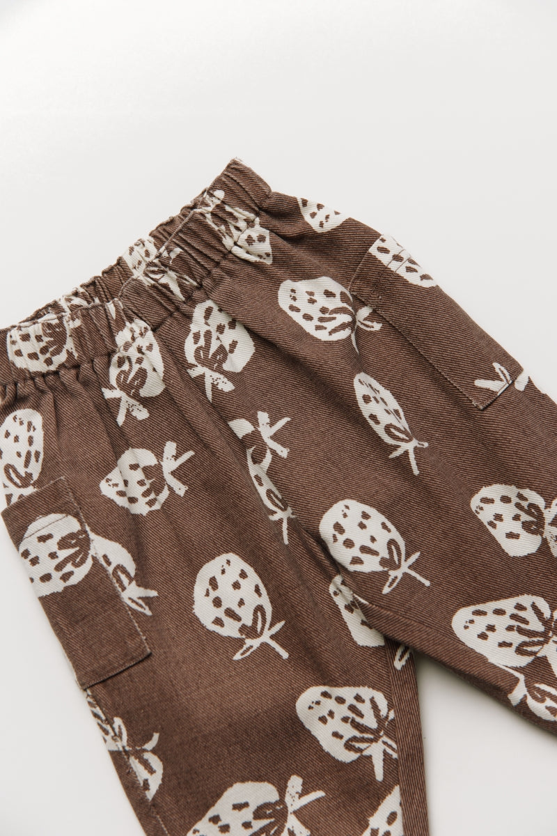 Emerson Choc Strab Trouser