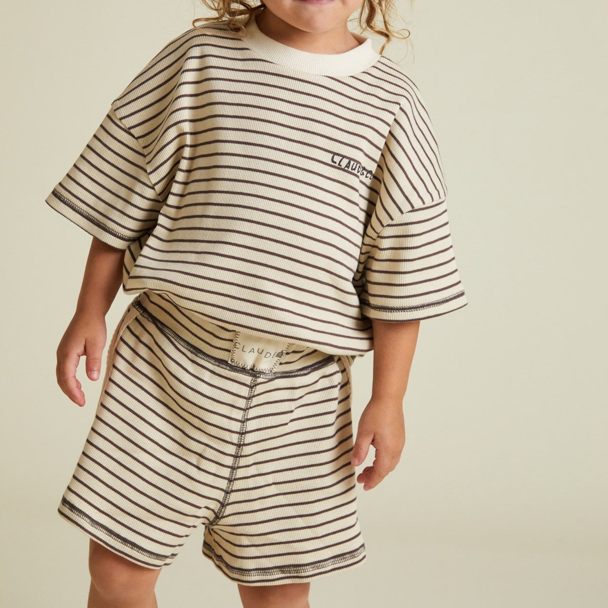Harper Coco Stripe Short