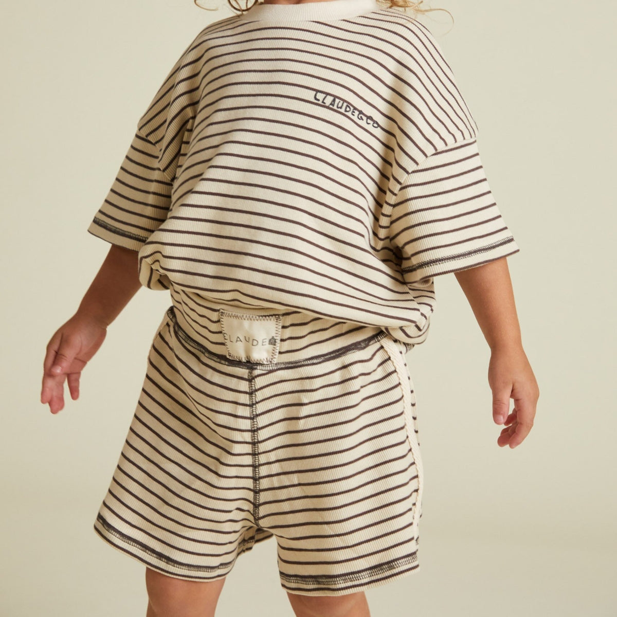 Harper Coco Stripe Short