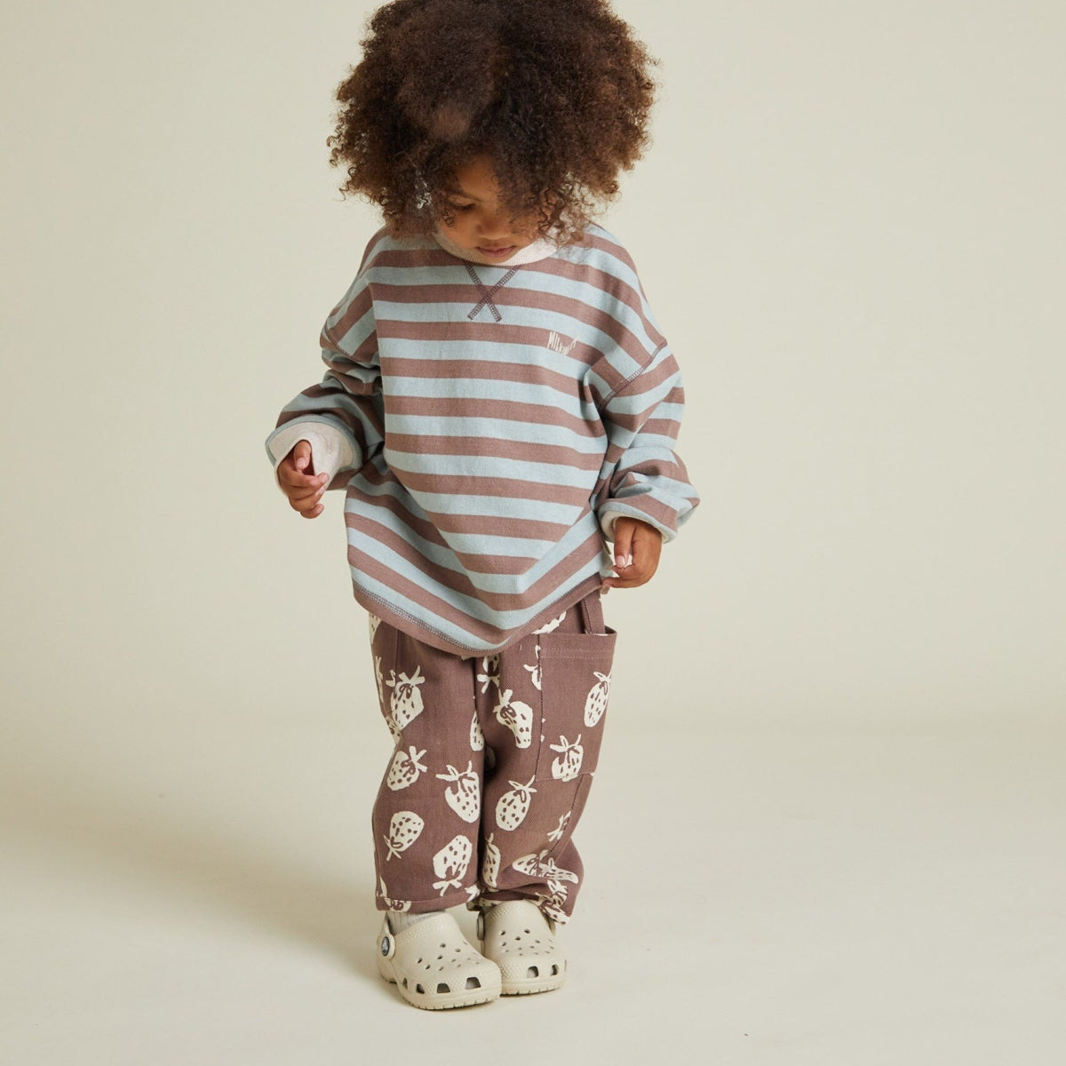 Rue Choc Stripe Long Sleeve Tee