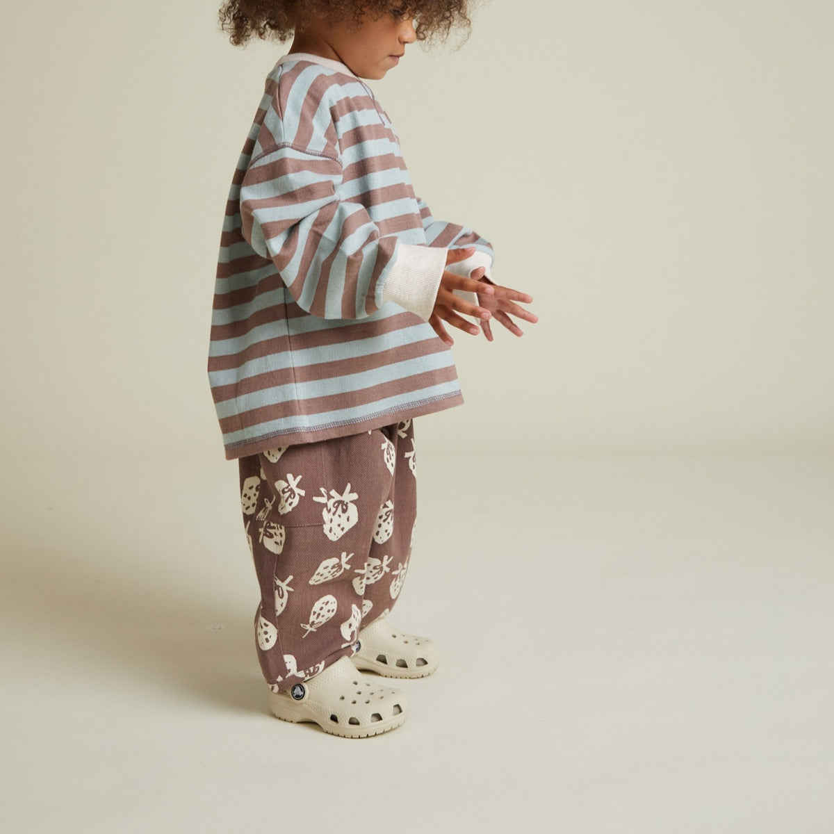 Rue Choc Stripe Long Sleeve Tee