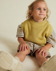 Noa Mustard Knit Vest