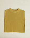 Noa Mustard Knit Vest
