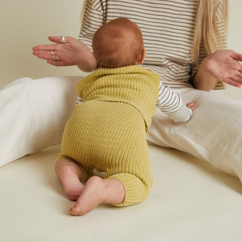 Cove Mustard Knit Legging