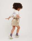 Harper Hazelnut Stripe Short