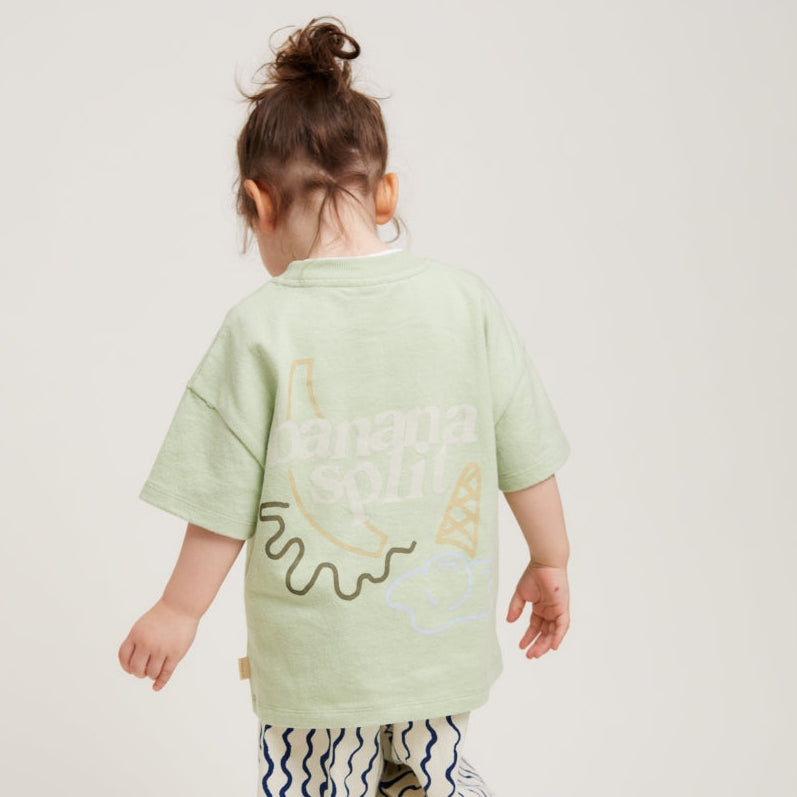 Lenni Banana Split Pistachio Tee