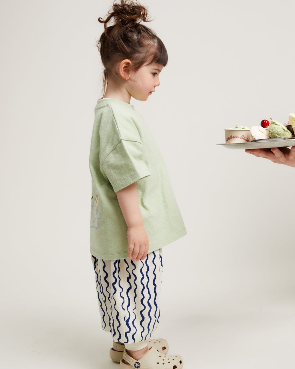 Lenni Banana Split Pistachio Tee