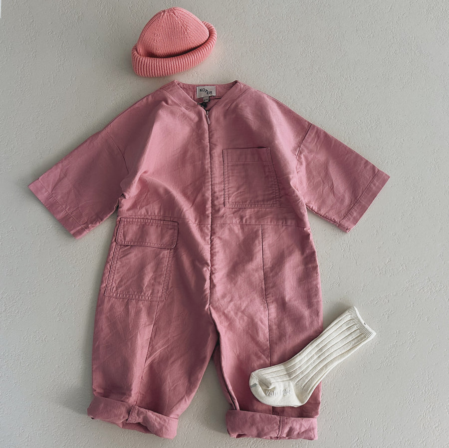 RAE OVERALL PINK - 12m up to 4y