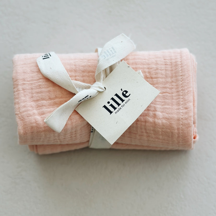 MUSLIN CLOTHS PACK - 2x peach