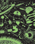 GLOW IN THE DARK PUZZLE - 500 STUKS - Ruimte